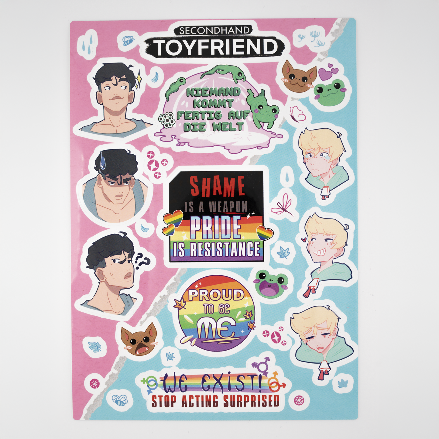Toyfriends Sticker Sheet