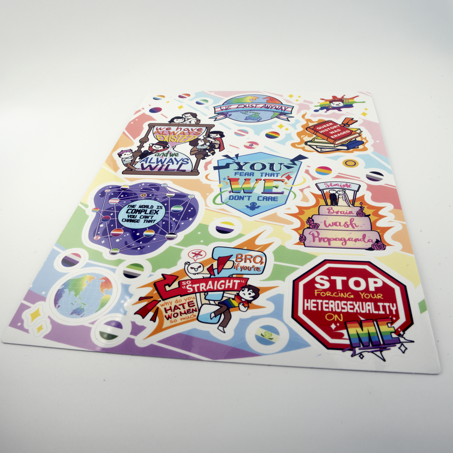 Pride Activist Sticker Sheet