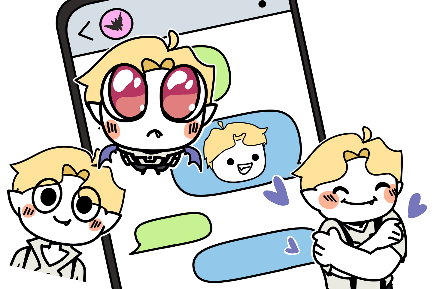 Animated Sticker Set: SAM