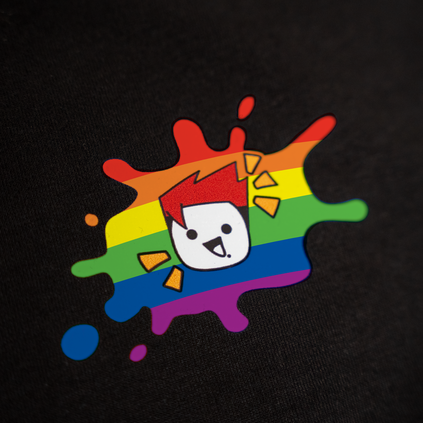 Pullover: „Queer Art Heart“