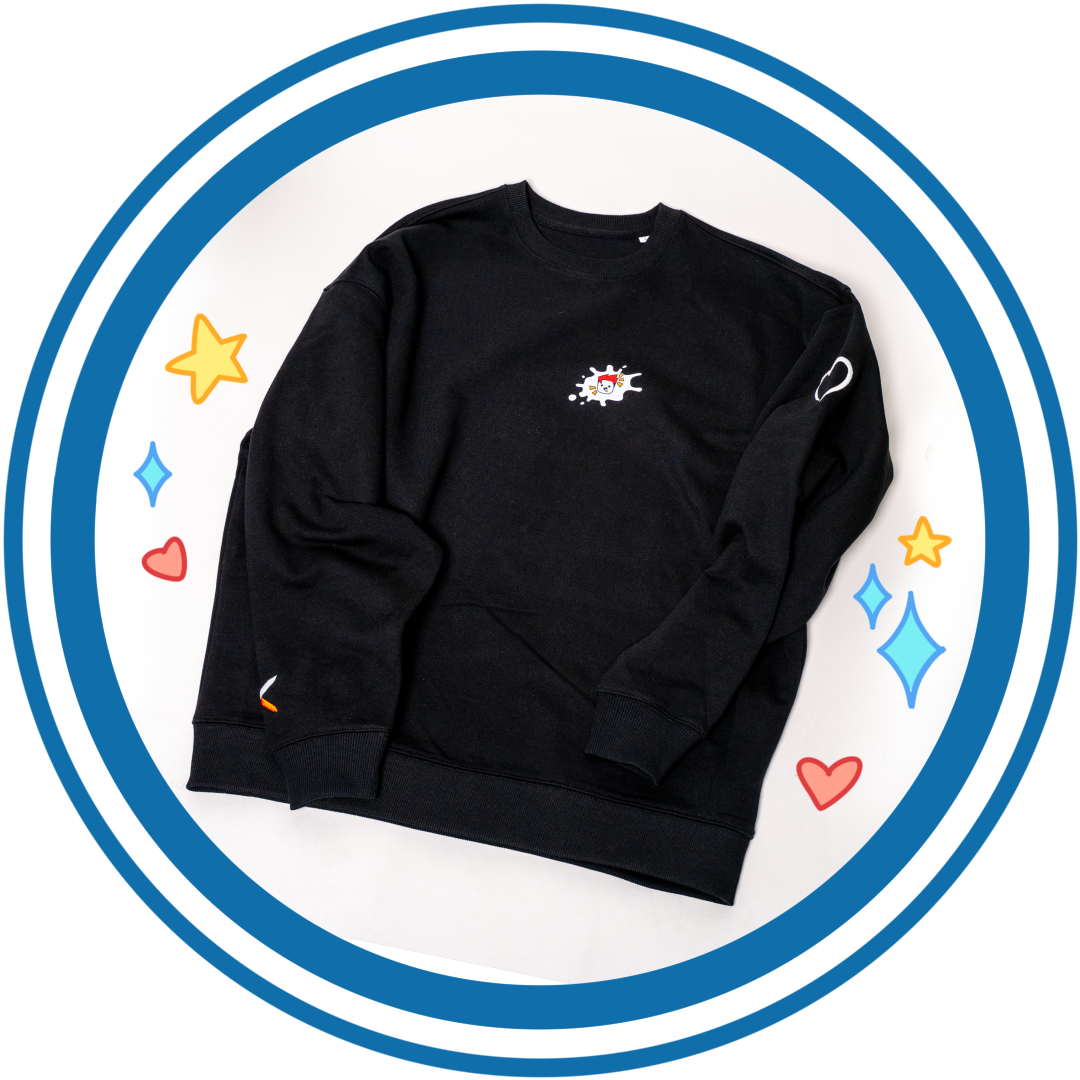 Sweater: “Art Heart”