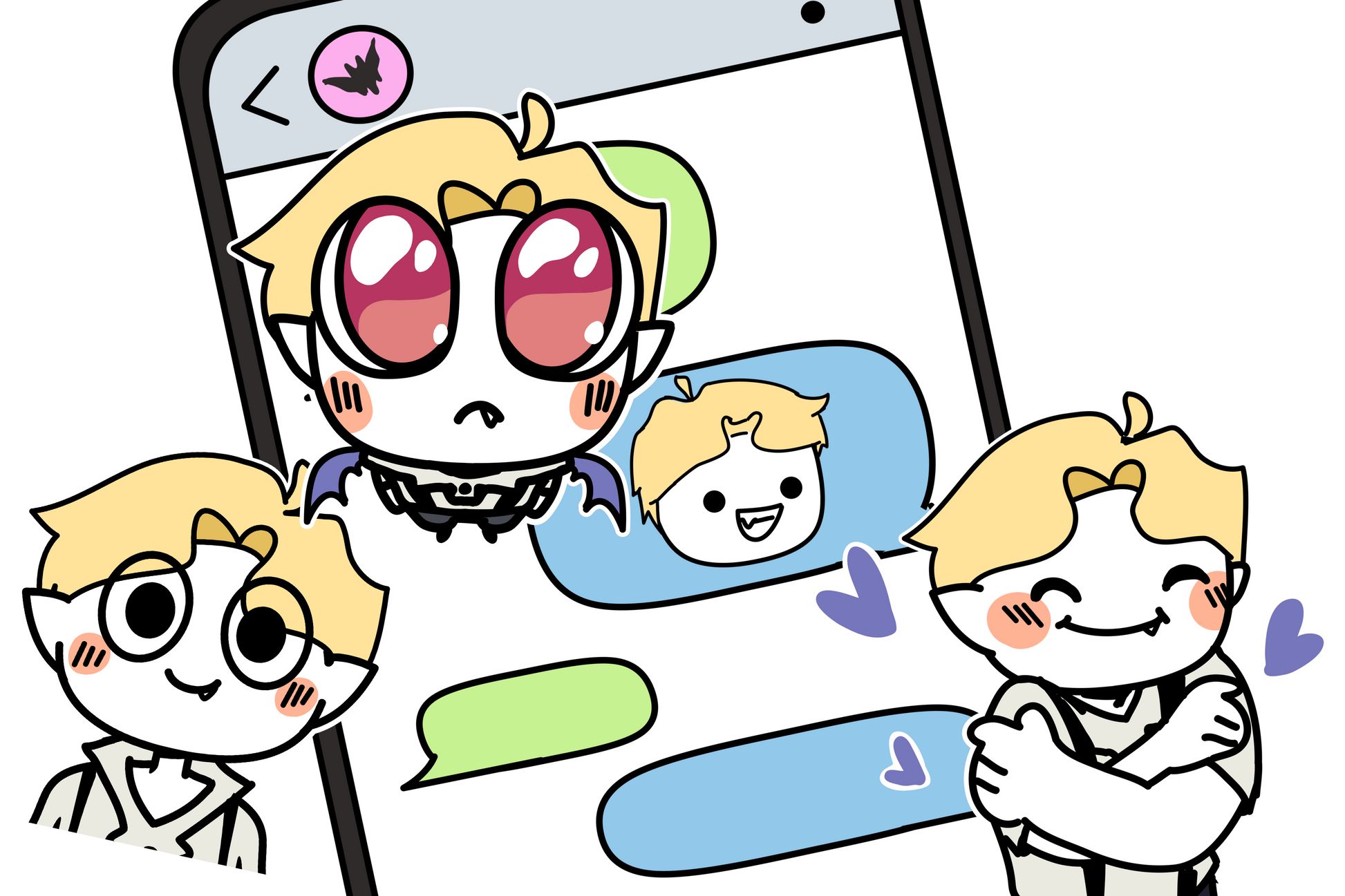 Animated Sticker Set: SAM