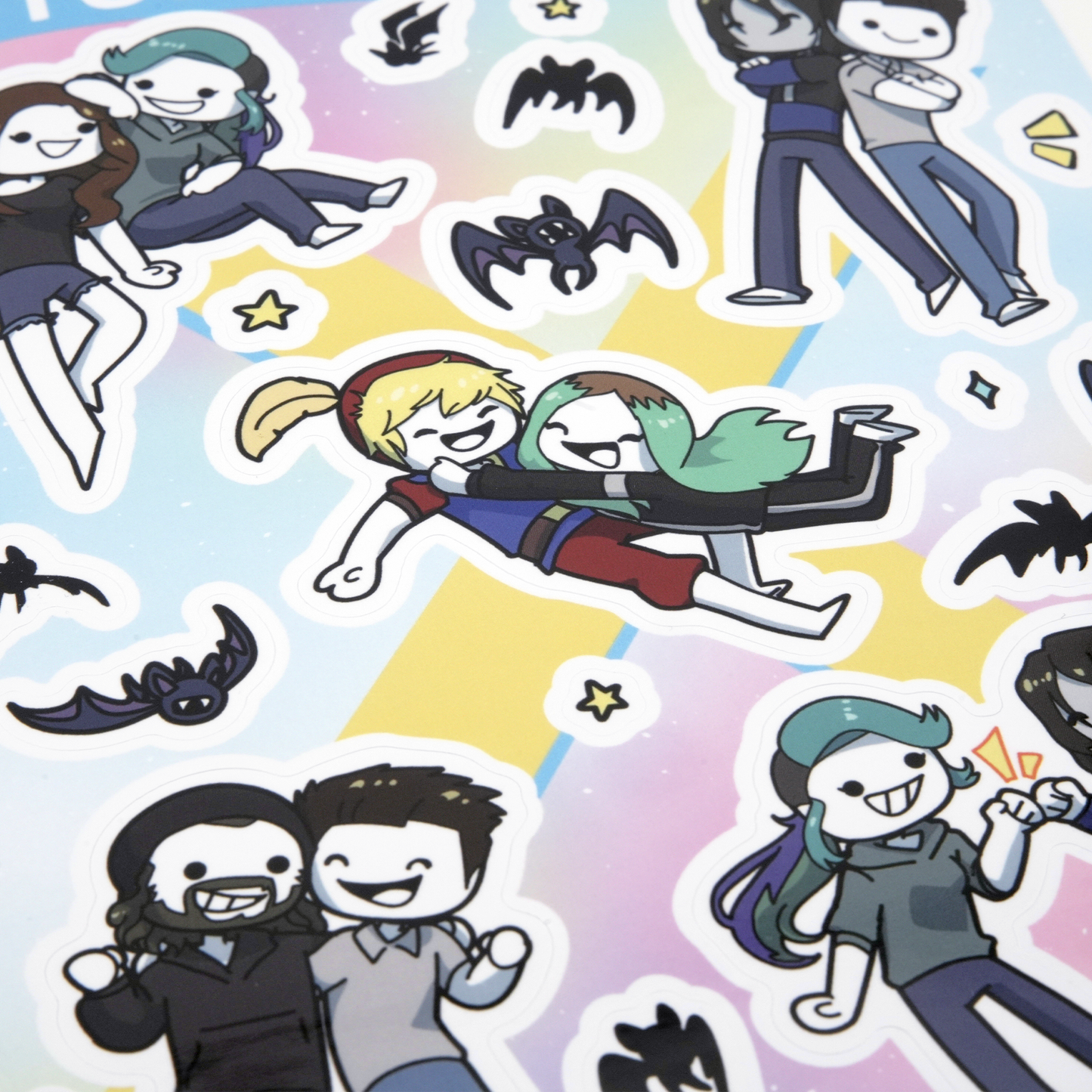 #TubeClashX - "Friendship" Sticker Sheet