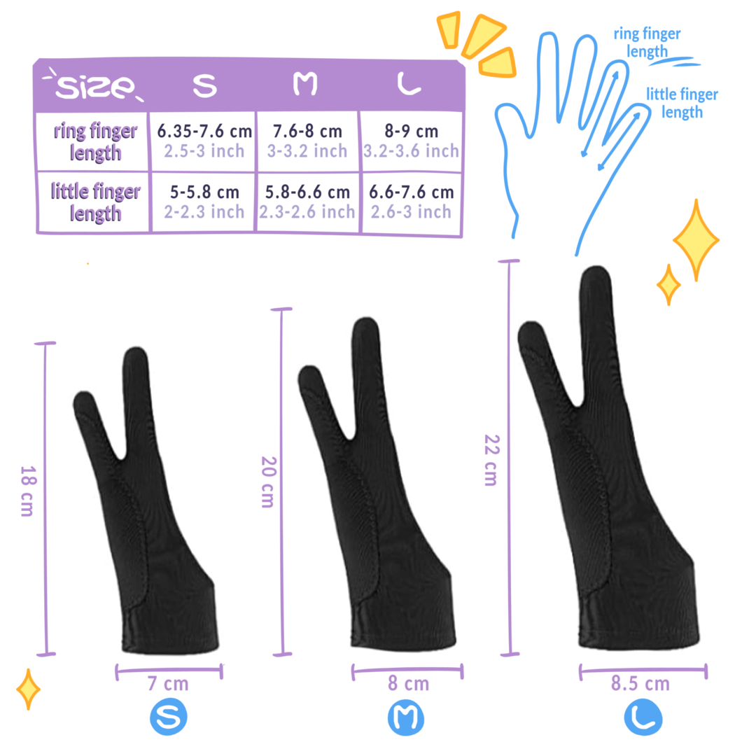 drawing glove "It's a Process"