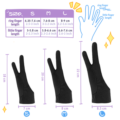 drawing glove "It's a Process"