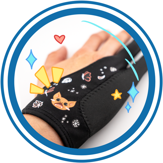 Drawing glove: "Toyfriends: Bat"