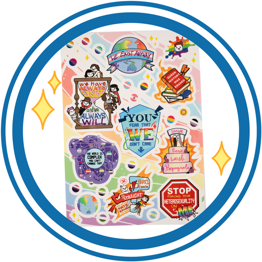 Pride Activist Sticker Sheet