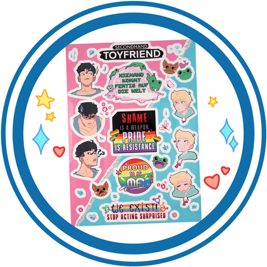 Toyfriends Sticker Sheet